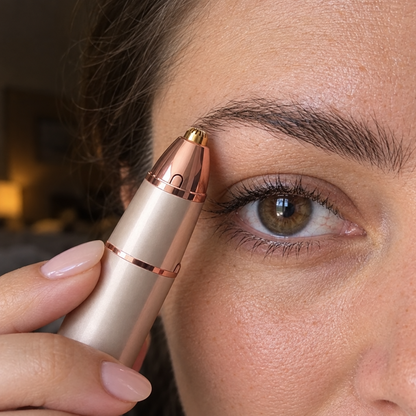 PeachPen brow head tidying the edge of an eyebrow