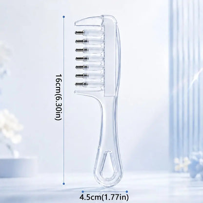 RootDrop hair oil applicator comb dimensions: 16 cm long and 4.5 cm wide
