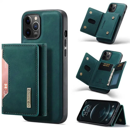 Luxury Leather Magnetic iPhone Case